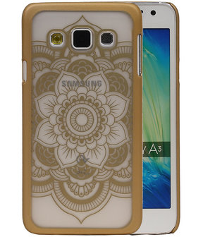Geheim Inloggegevens Praktisch Samsung Galaxy A3 - Roma Hardcase Hoesje goud - Bestcases.nl
