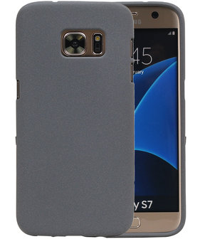 Grijs Zand TPU back case cover hoesje voor Samsung Galaxy S7