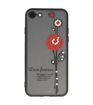 Love Forever back case Hoesje voor Apple iPhone 7 / 8