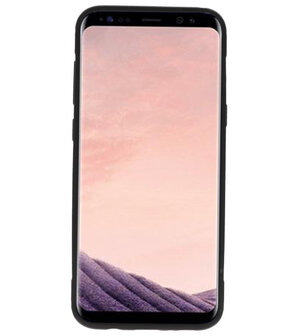  Zilver Pantser TPU met Ringhouder hoesje voor Samsung Galaxy S8 Plus