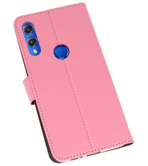 Wallet Cases Hoesje voor Huawei Honor 8X Roze