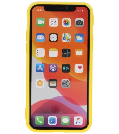 Bestcases 2.0 mm Telefoonhoesje Backcover iPhone Xs Max - Geel