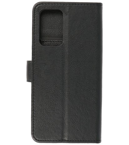 Booktype Wallet Case Telefoonhoesje voor Samsung Galaxy A52 / A52 5G / A52s 5G - Zwart