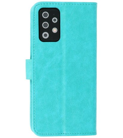 Booktype Wallet Case Telefoonhoesje voor Samsung Galaxy A72 5G - Groen