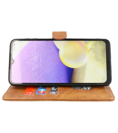 Booktype Hoesje Wallet Case Telefoonhoesje voor Oppo Find X5 Pro - Bruin