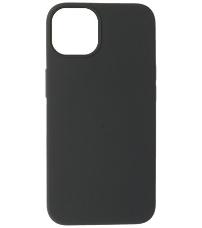 iPhone 14 Plus Hoesje - 2.0mm Dikke Fashion Telefoonhoesje Backcover - Zwart