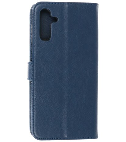 Samsung Galaxy A14 4/5G Hoesje Book Case Portemonnee Telefoonhoesje - Navy