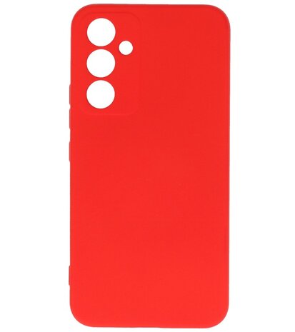 2.0mm Dikke Fashion Telefoonhoesje Siliconen Hoesje voor de Samsung Galaxy A14 4/5G - Rood