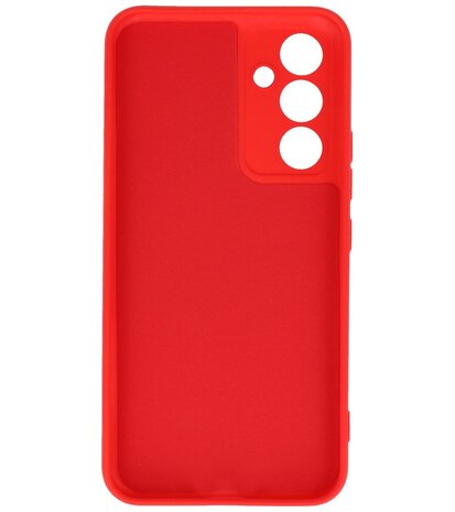 2.0mm Dikke Fashion Telefoonhoesje Siliconen Hoesje voor de Samsung Galaxy A14 4/5G - Rood