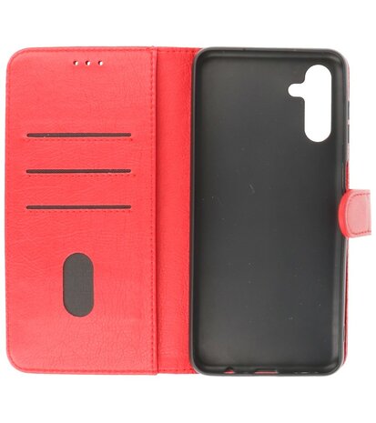 Samsung Galaxy A15 Hoesje Book Case Portemonnee Telefoonhoesje - Rood