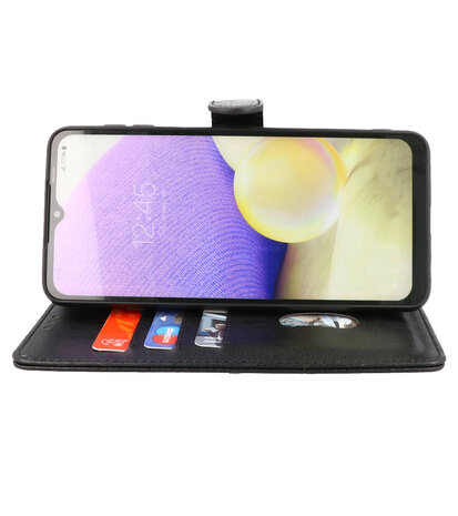 Samsung Galaxy A25 Hoesje Book Case Portemonnee Telefoonhoesje - Zwart