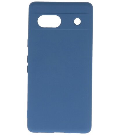 Fashion Color TPU Hoesje Google Pixel 7A Navy