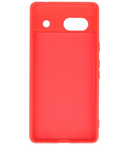 Fashion Color TPU Hoesje Google Pixel 7A Rood