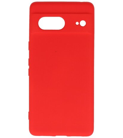 Fashion Color TPU Hoesje Google Pixel 7 Rood