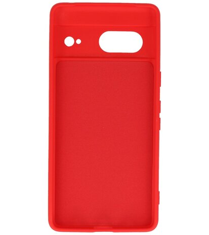 Fashion Color TPU Hoesje Google Pixel 7 Rood