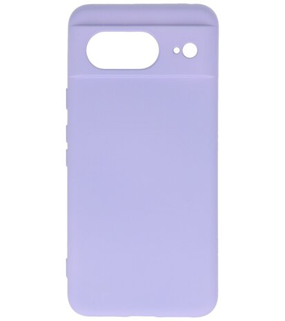 Fashion Color TPU Hoesje Google Pixel 8 Paars