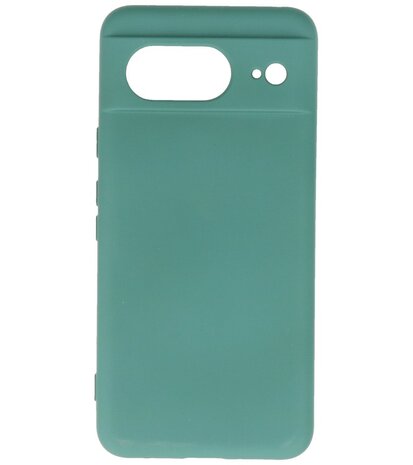 Fashion Color TPU Hoesje Google Pixel 8 Donker Groen