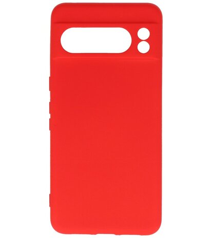 Fashion Color TPU Hoesje Google Pixel 8 Pro Rood