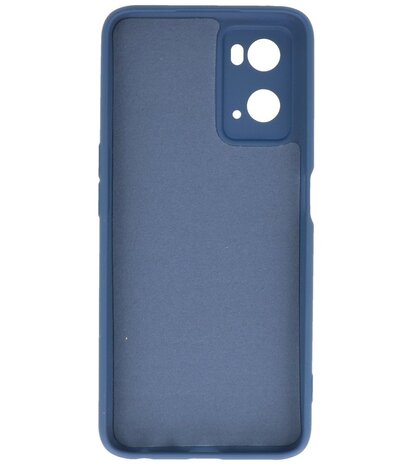 Fashion Color TPU Hoesje OPPO A76 Navy