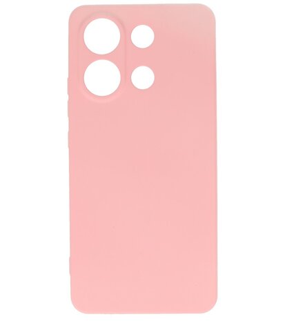 Fashion Color TPU Hoesje Xiaomi Redmi Note 13 4G Roze