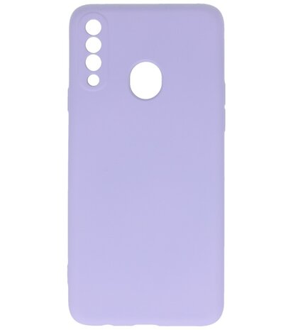 Fashion Backcover Telefoonhoesje voor Samsung Galaxy A20s - Paars