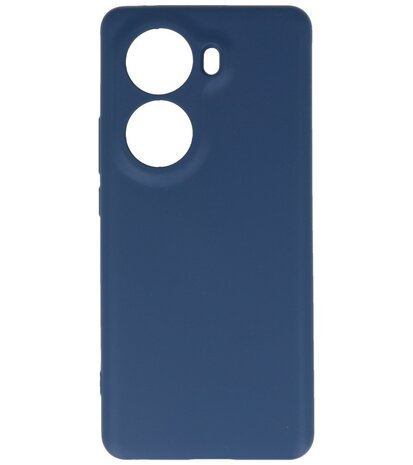 Oppo Reno 11 Hoesje Fashion Backcover Telefoonhoesje Navy