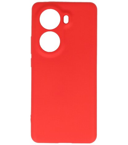 Oppo Reno 11 Hoesje Fashion Backcover Telefoonhoesje Rood