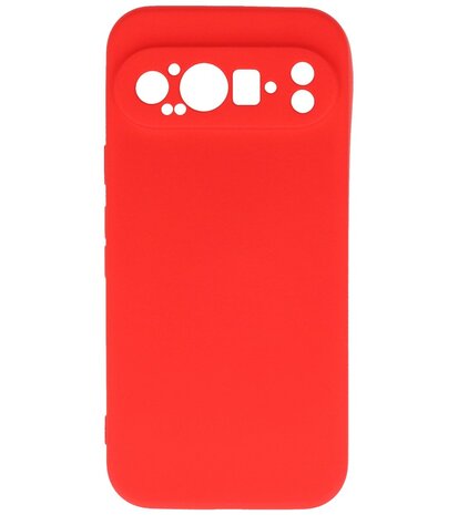 Fashion Color TPU Hoesje Google Pixel 9 Pro Rood