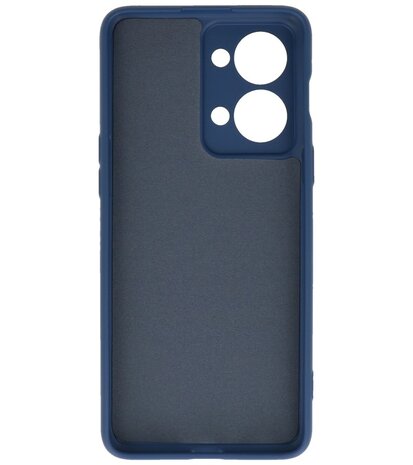 Fashion Color TPU Hoesje OnePlus Nord 2T Navy