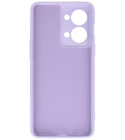 Fashion Color TPU Hoesje OnePlus Nord 2T Paars