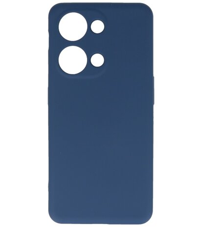 Fashion Color TPU Hoesje OnePlus Nord 3 5G Navy