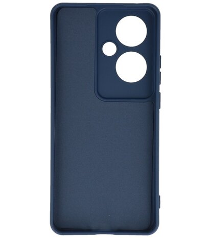 Fashion Color TPU Hoesje Oppo Reno 11F Navy