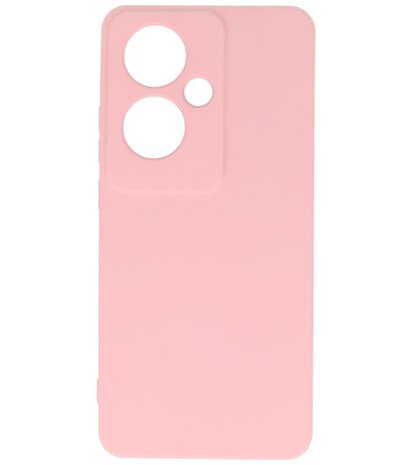 Fashion Color TPU Hoesje Oppo Reno 11F Roze