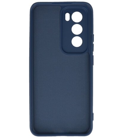 Fashion Color TPU Hoesje Oppo Reno 12 Navy