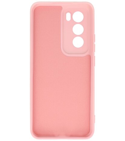 Fashion Color TPU Hoesje Oppo Reno 12 Roze