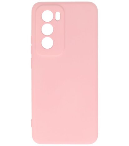 Fashion Color TPU Hoesje Oppo Reno 12 Pro 5G Roze