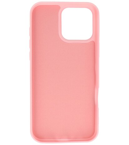 Fashion Color TPU Hoesje voor iPhone 16 Pro Max Roze