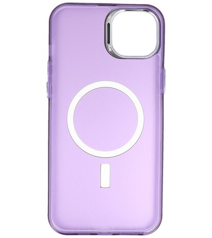 IMD Magnetic Fashion Color Hard Case iPhone 16 Paars