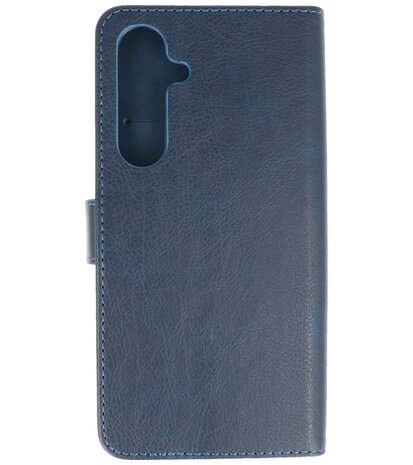 Samsung Galaxy S24 Plus Hoesje Book Case Portemonnee Telefoonhoesje - Navy