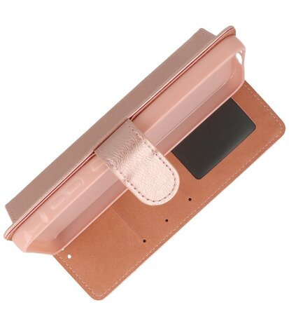 Samsung Galaxy A16 Hoesje Book Case Portemonnee Telefoonhoesje - Rose Goud