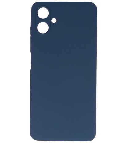 Fashion Color TPU Hoesje Samsung Galaxy A06 Navy