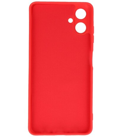 Fashion Color TPU Hoesje Samsung Galaxy A06 Rood