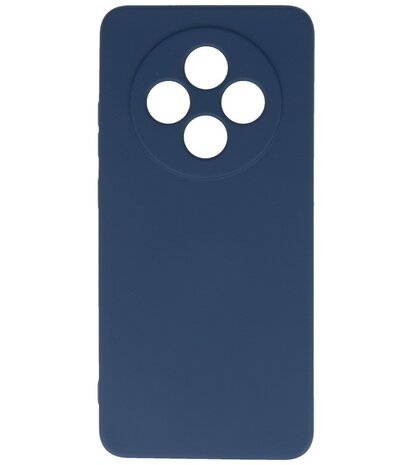 Fashion Color TPU Hoesje OPPO Reno 12F 5G Navy