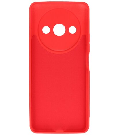 Fashion Color TPU Hoesje Xiaomi Redmi A3 Rood