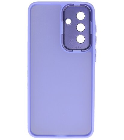 Mat-Transparent met Camera Beschermer Case voor Samsung Galaxy A56 & A36 Paars