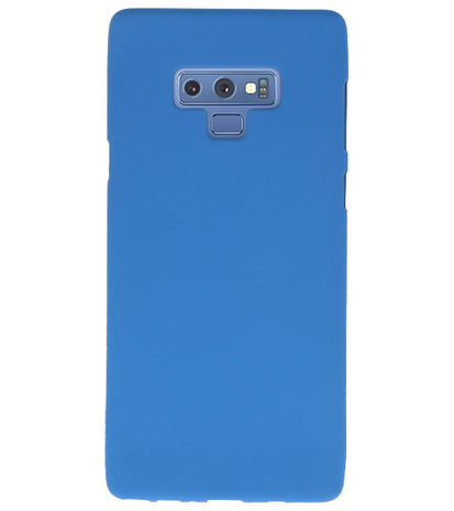 Color TPU Hoesje voor Samsung Galaxy Note 9 Navy