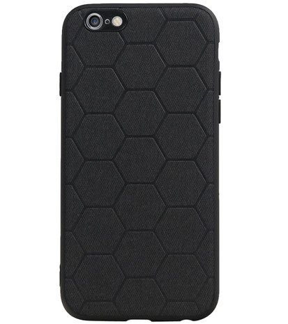 Hexagon Hard Case voor iPhone 6 / 6s Zwart