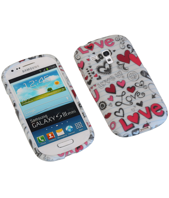 Ter ere van Tijdens ~ Ruwe slaap TPU back case cover hoesje voor Samsung Galaxy S3 Mini I8190 - Bestcases.nl